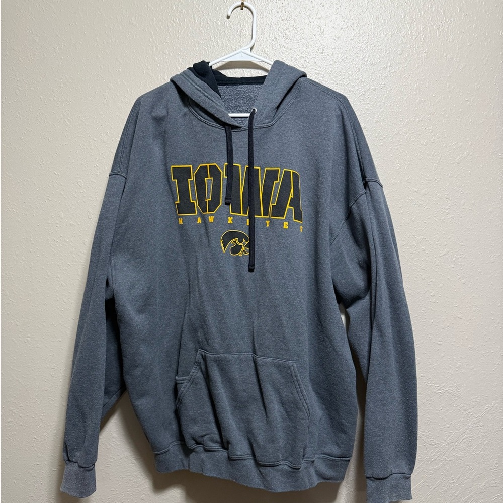 Iowa Hawkeyes Gray Hoodie